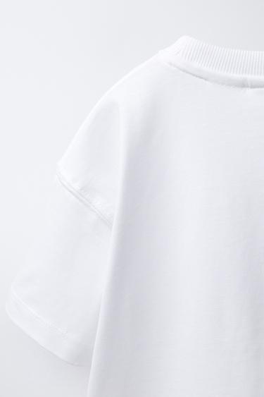 DINOSAUR PRINT T-SHIRT - White by Zara - Image 3