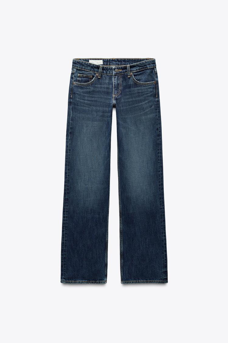 JEAN TRF WIDE LEG TAILLE BASSE