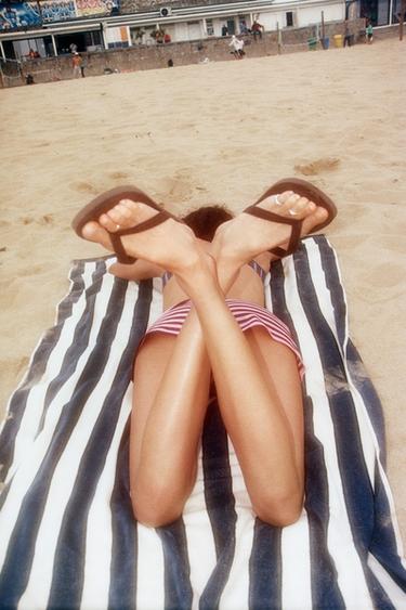 HAVAIANAS Ā® x ZARA SANDALS - Brown by Zara