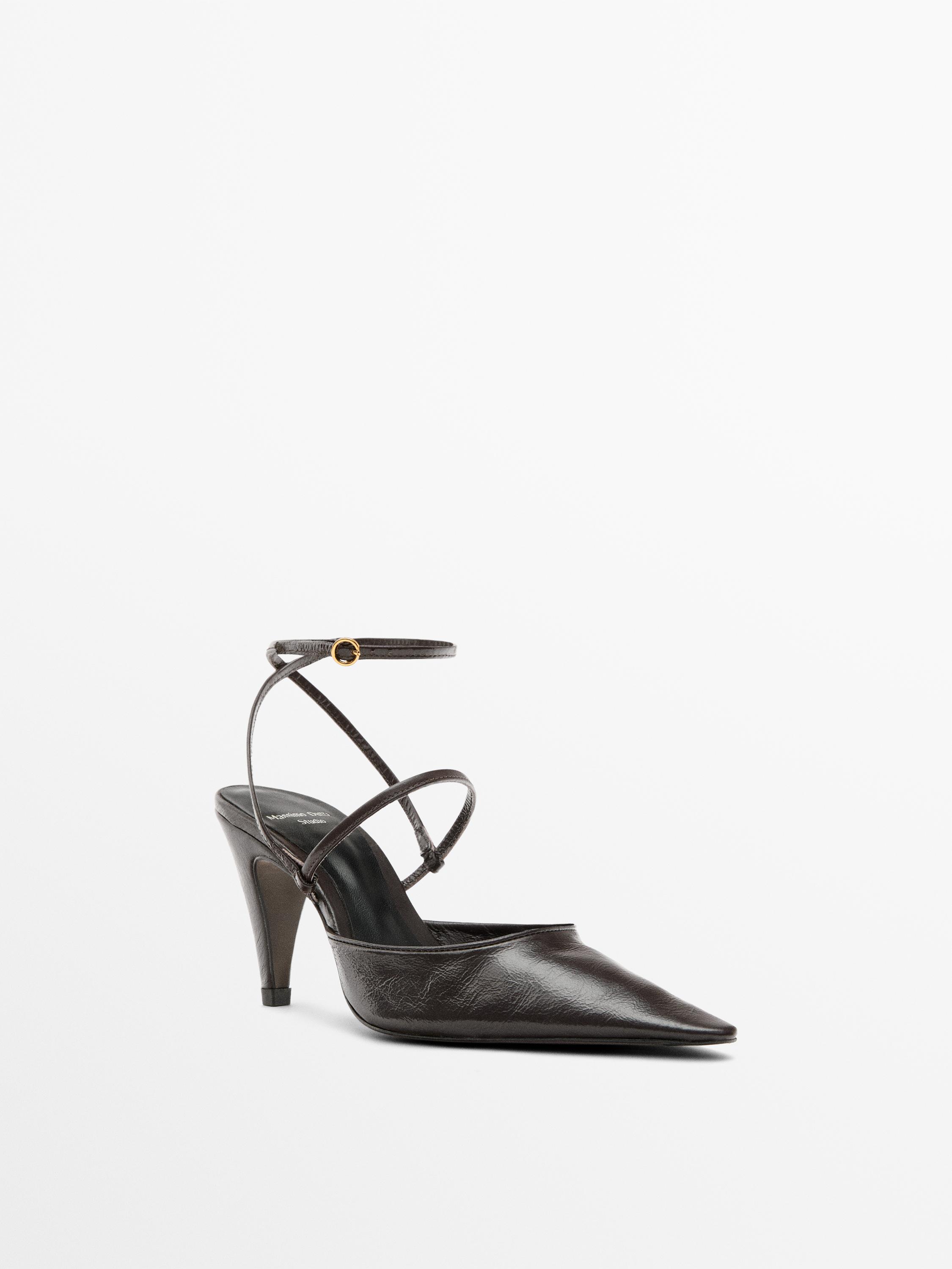 Heeled slingback shoes - Studio