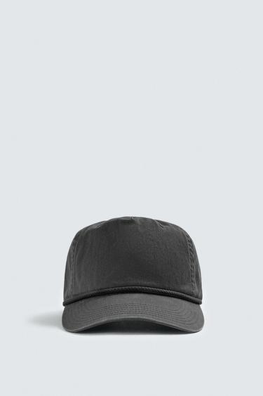 WASHED CORD CAP - Petrol blue by Zara - Image 4