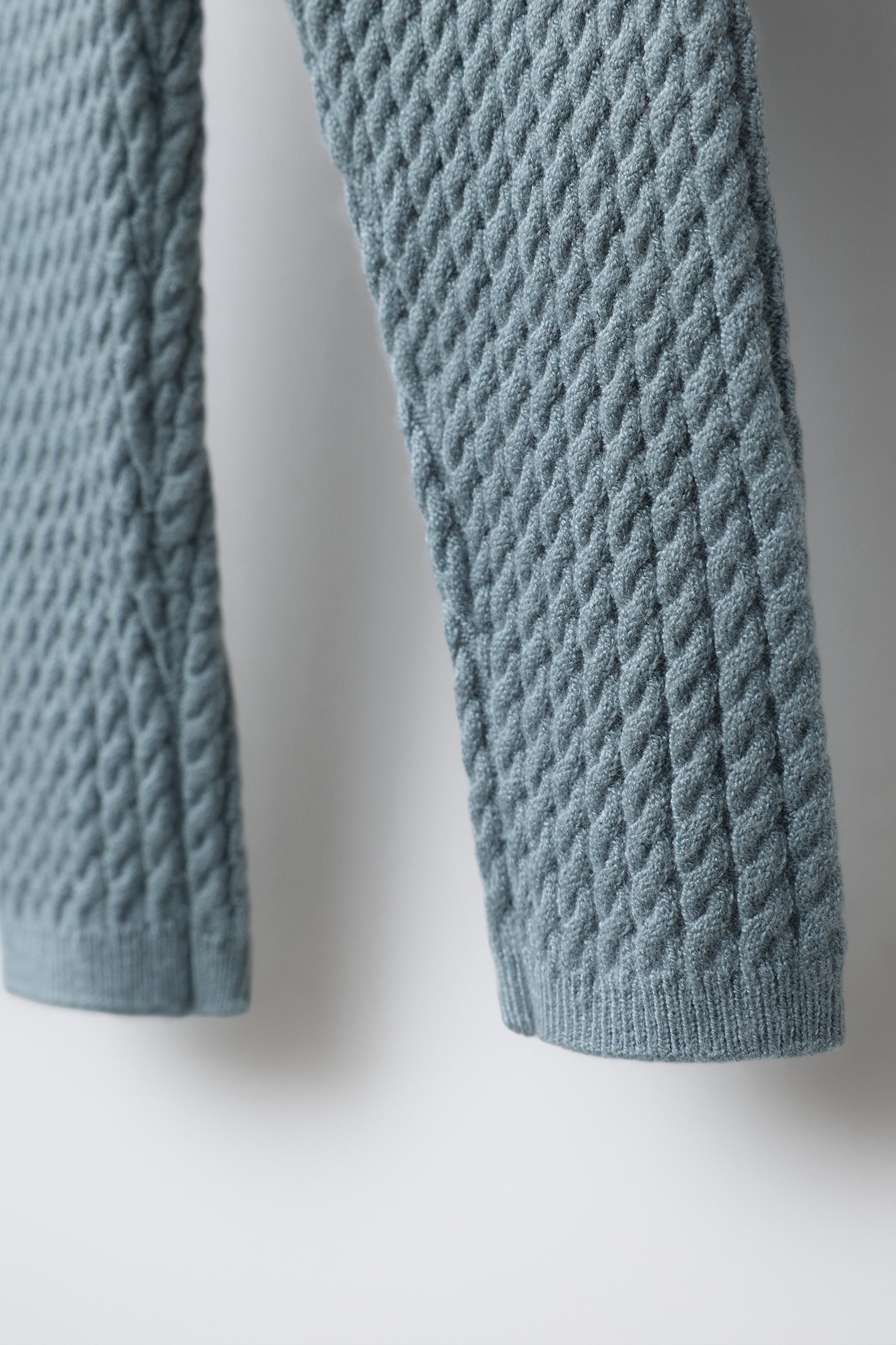 LEGGING EN MAILLE À TORSADES