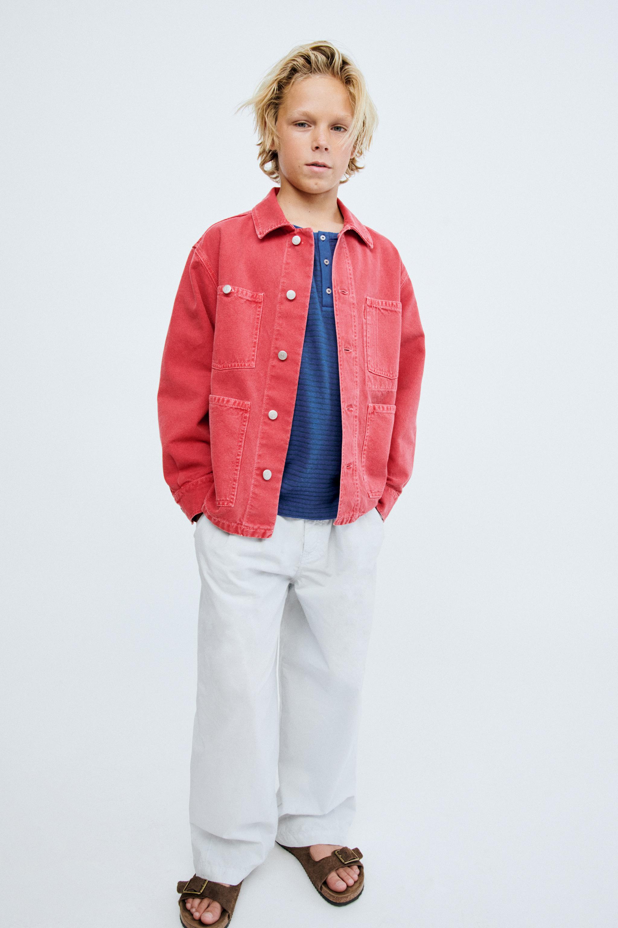 STORIESZ - RELAXED POPLIN PANTS — Sky blue