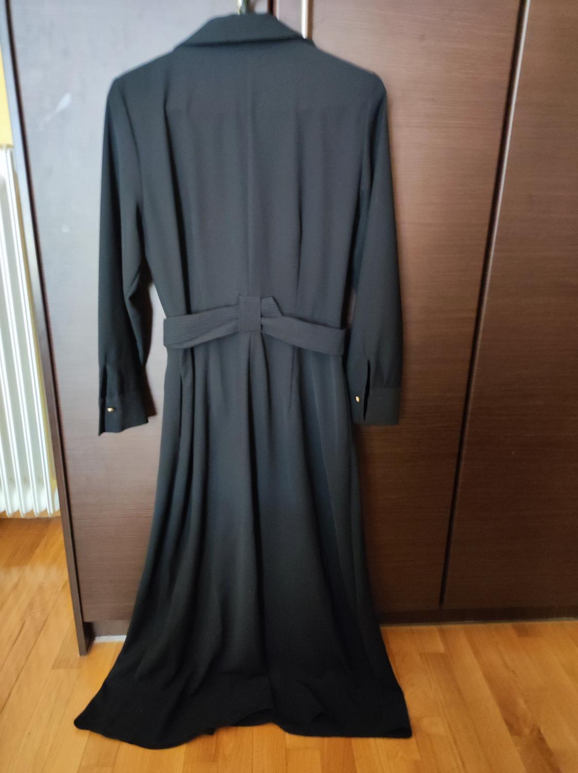 BELTED MIDI SHIRT DRESS - Image 3