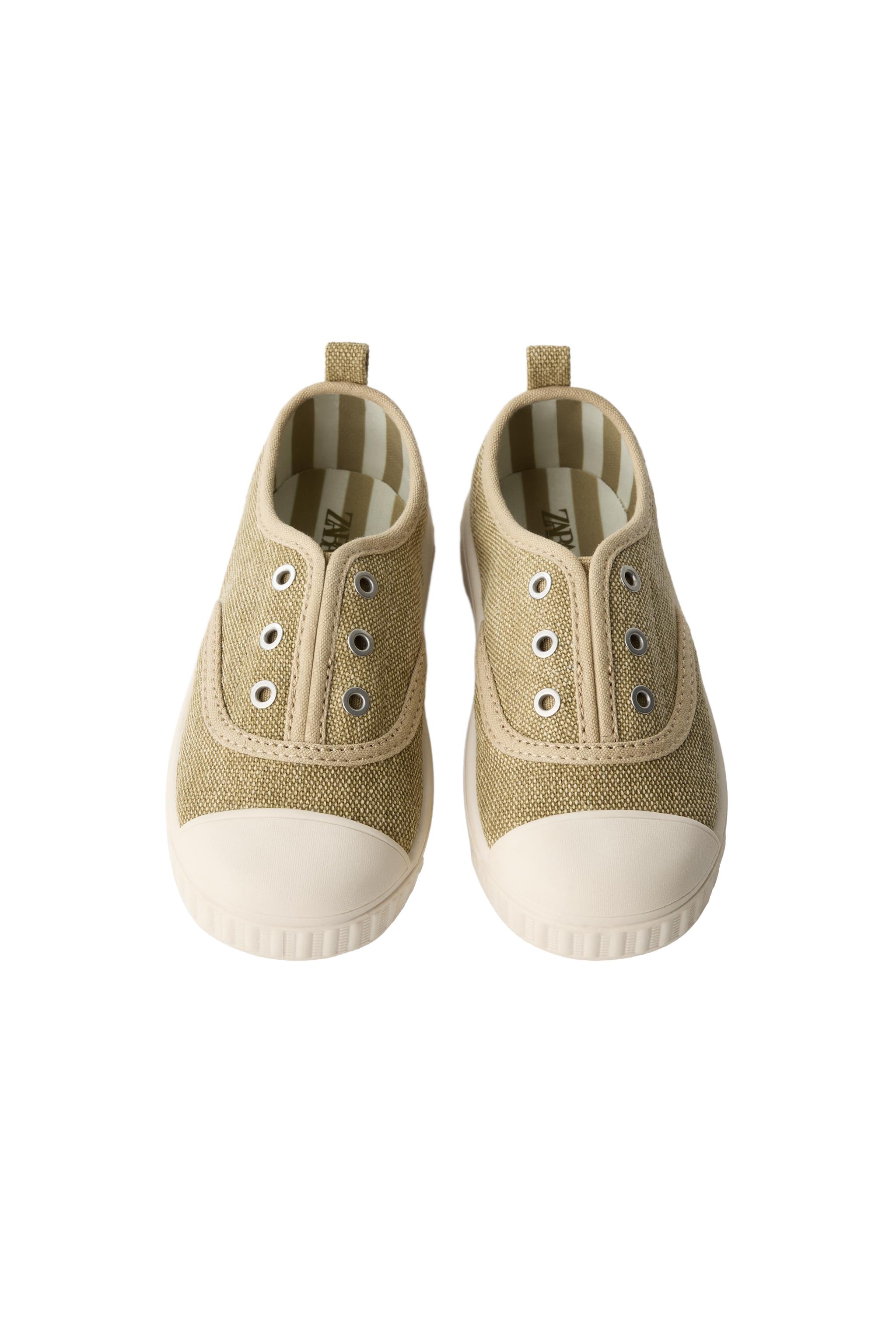 BASIC SNEAKERS — Light beige