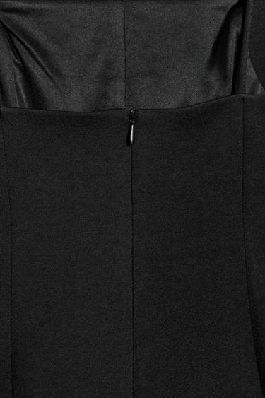 SHORT STRAPPY PLAYSUIT - Black by Zara - Image 5
