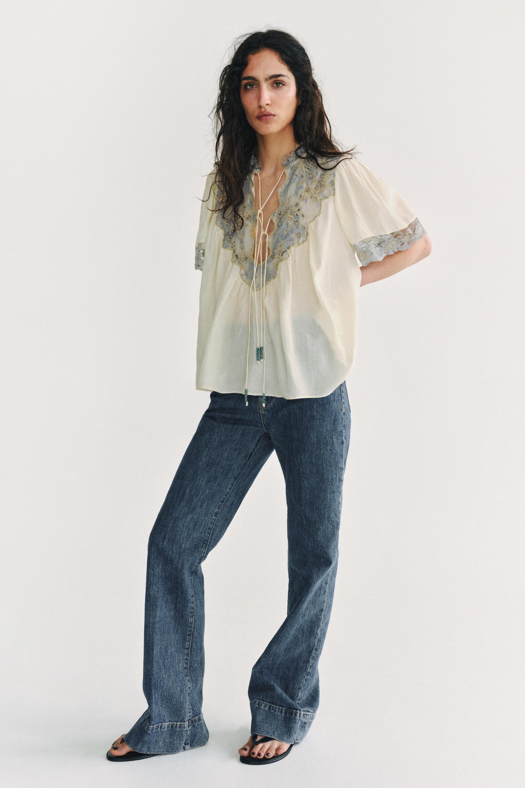 ZW COLLECTION LACE BLOUSE