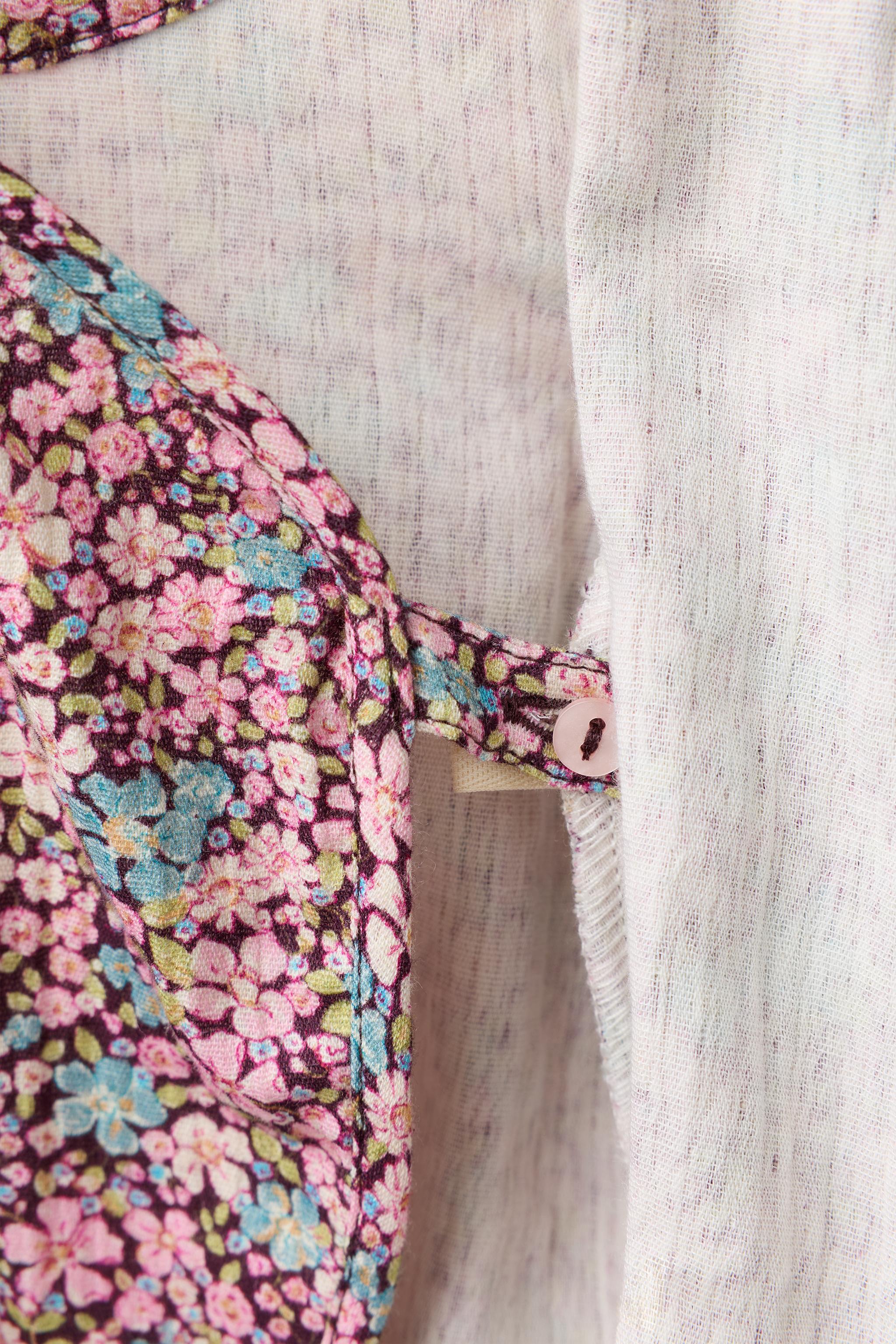 COMBINAISON KIMONO IMPRIMÉ FLEURS