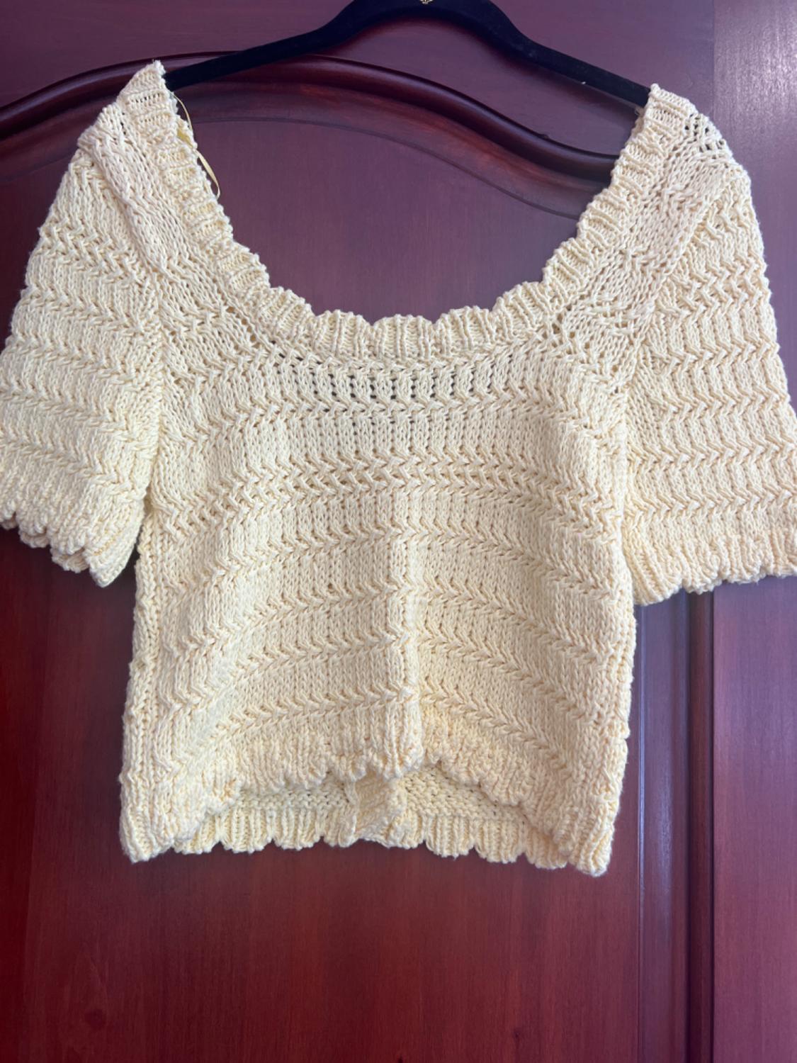 JEWEL BUTTON KNIT TOP - Image 3