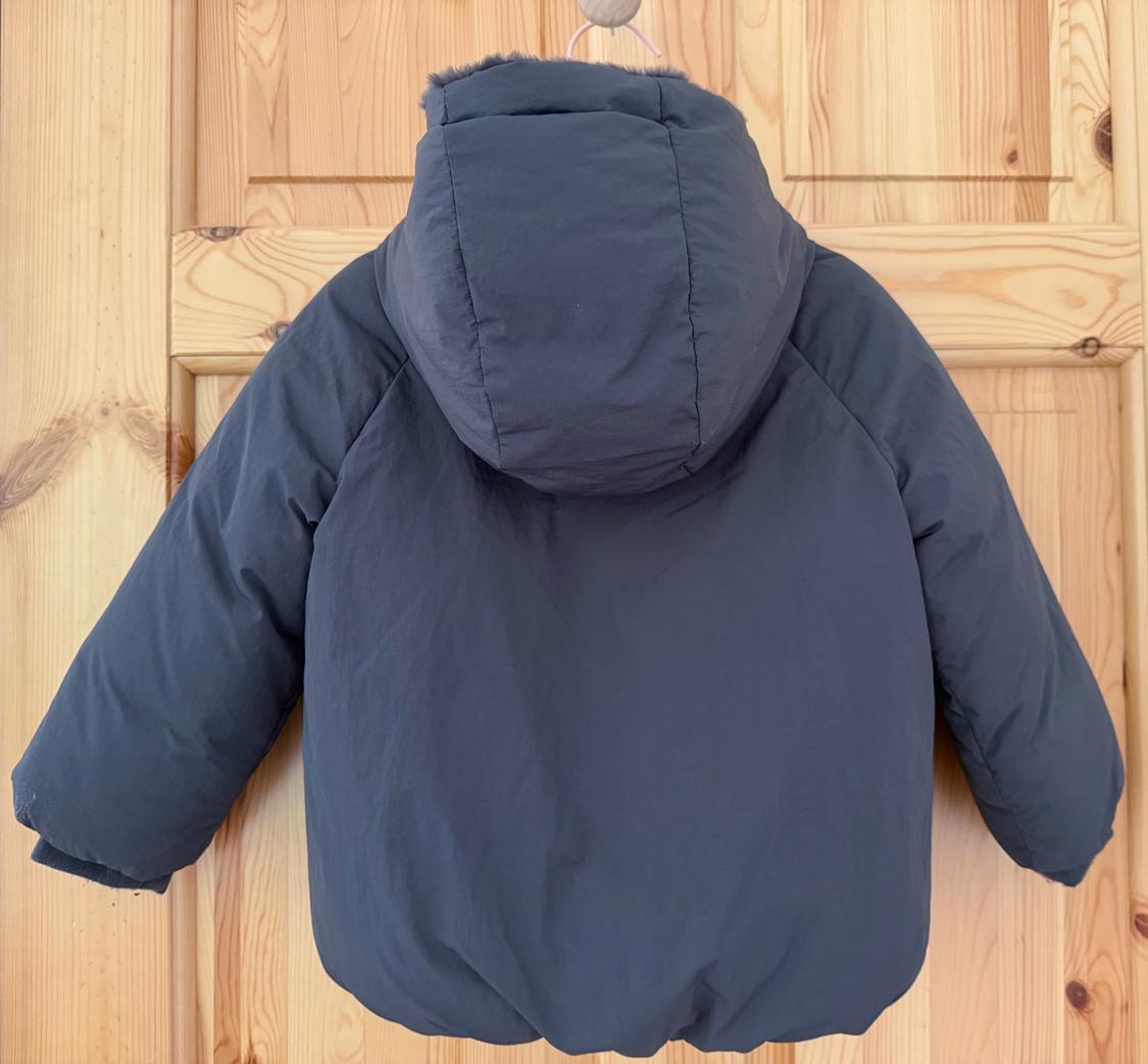 LINED HOODED COAT - Image 2