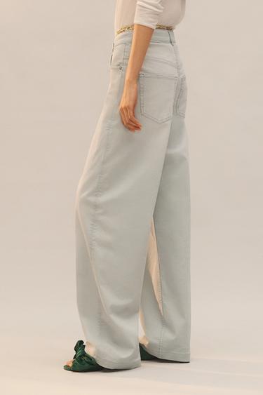 LIMITED EDITION STRAIGHT JEANS - Light blue by Zara