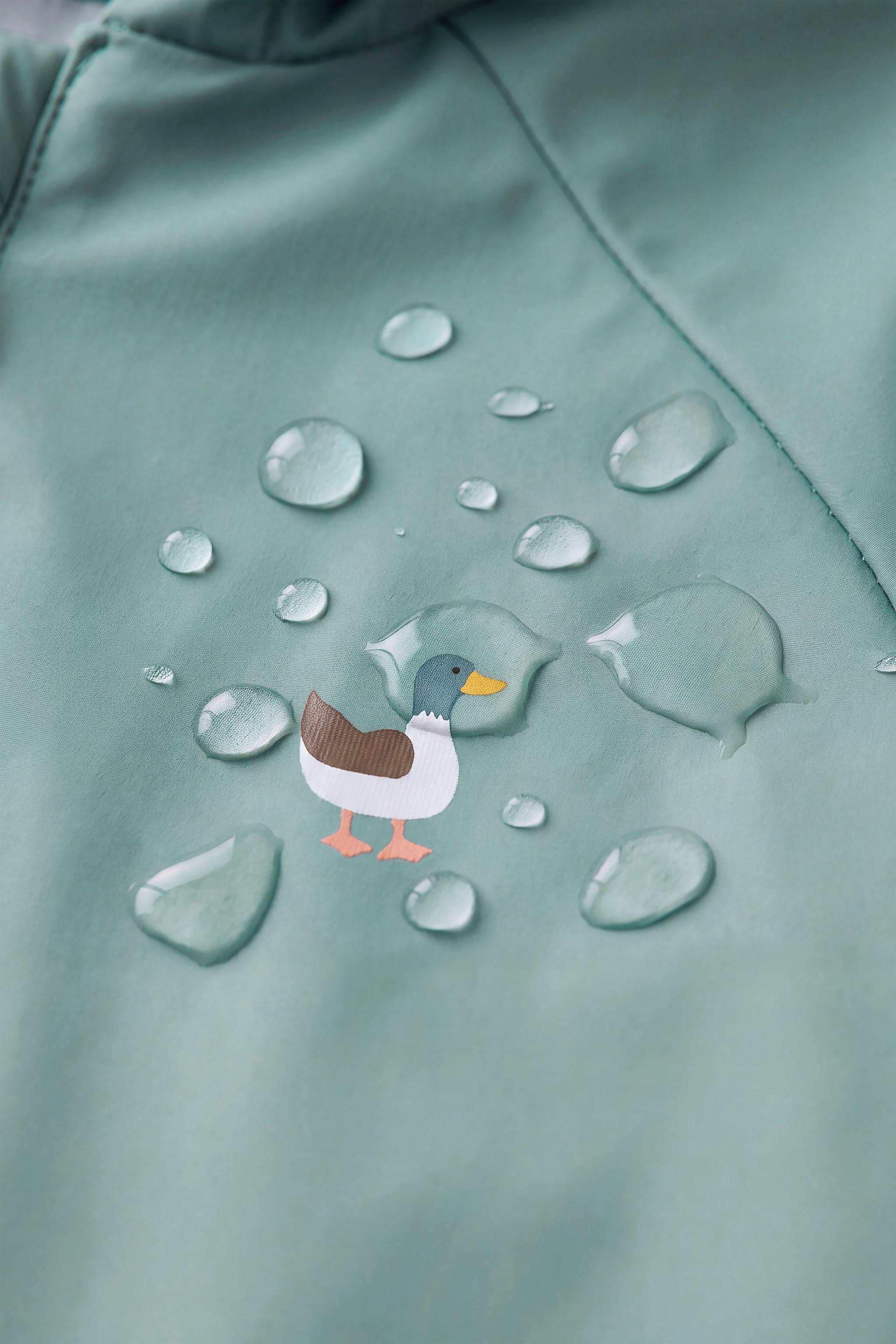 Детские комбинезоны Zara WATER-RESISTANT RUBBERIZED DUCK JUMPSUIT — фото 6
