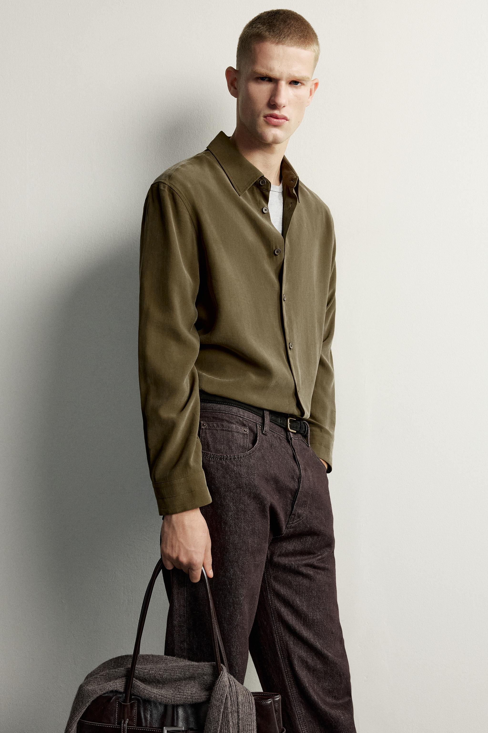 CHEMISE FLUIDE RELAXED FIT