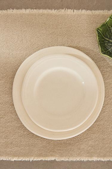 RUSTIEKE LINNEN PLACEMAT - Lichtbeige van Zara