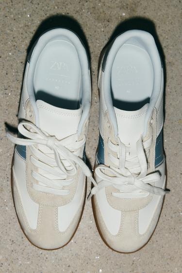 حذاء رياضي ألوان - أزرق by Zara