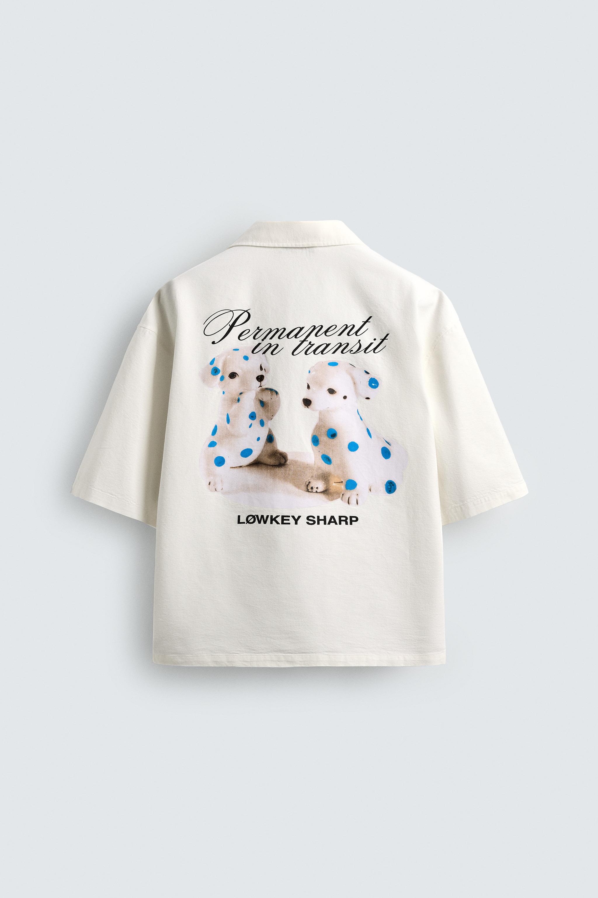 PRINTED RELAXED FIT SHIRT