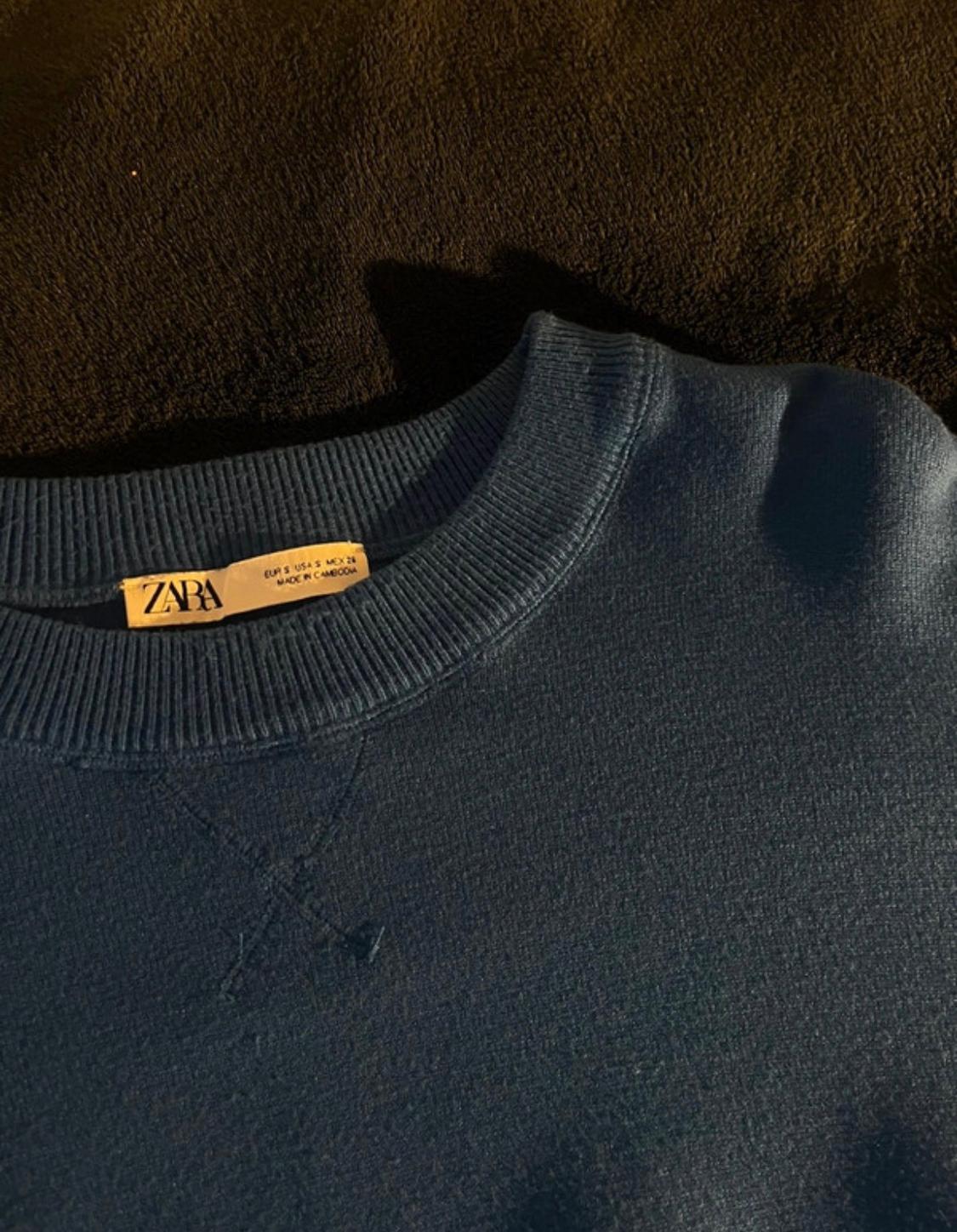 PLAIN KNIT SWEATSHIRT - Image 2