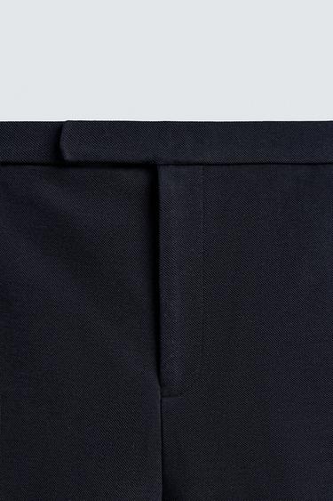 RETRO PIQUÉ SHORTS - Navy blue by Zara - Image 7