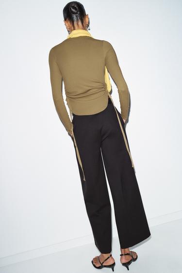 INTERLOCK TROUSERS - Black by Zara - Image 5