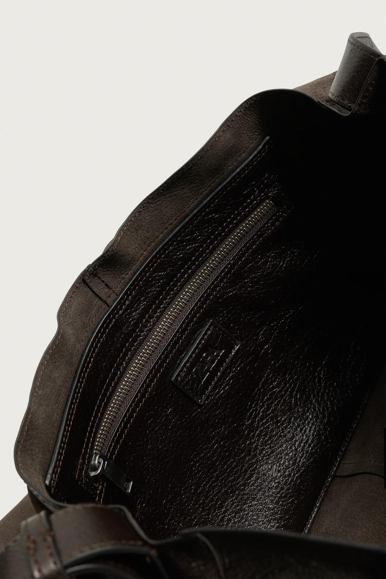 Bolsa de hombro de cuero 6
