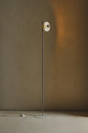 STOJACÍ LAMPA | KOVOVÉ BODOVÉ SVĚTLO - Bílá od Zara