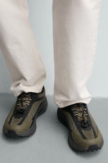 BASKET DE SPORT - Vert kaki de Zara - Image 2