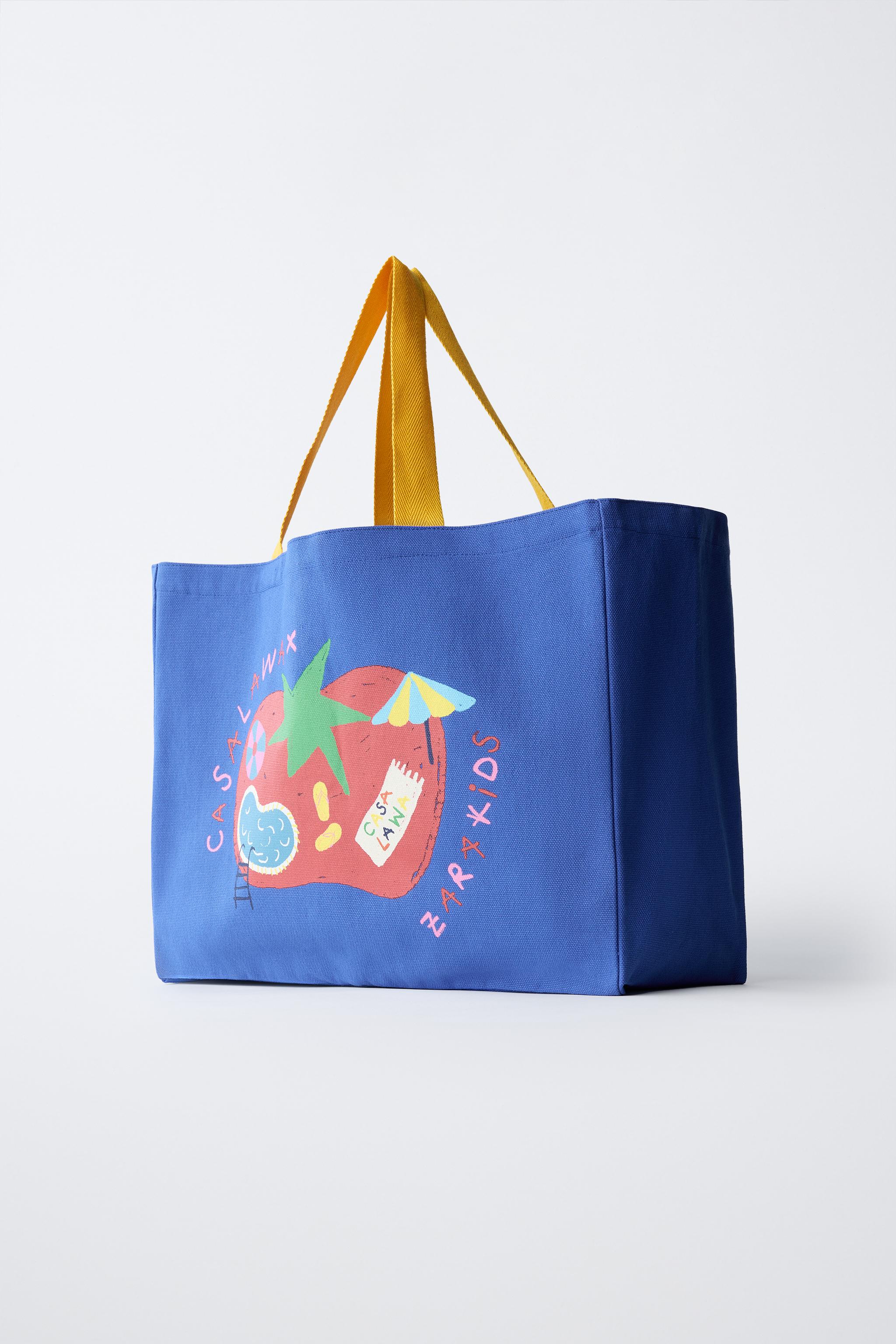 SAC SHOPPER IMPRIMÉ CASA LAWA X ZARA KIDS