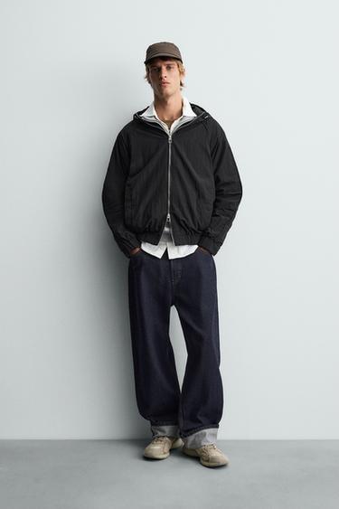 LIGHTWEIGHT WATER-REPELLENT TECHNICAL JACKET - Black by Zara