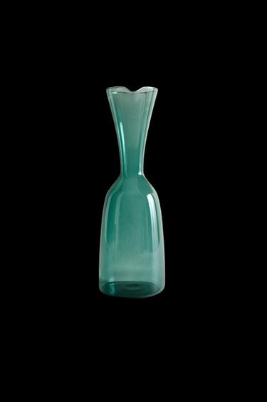 Zara COLORED BOROSILICATE GLASS PITCHER X COLLAGERIE - Green - Image 0