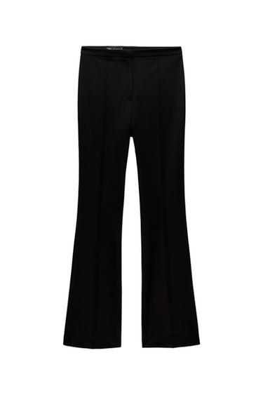 TROUSERS WITH FRONT SEAM