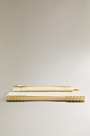 A5 NOTEBOOK CASE - Ecru by Zara - Image 2