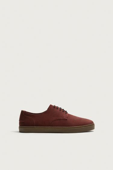 CASUAL SHOES - Burgundy Red by Zara