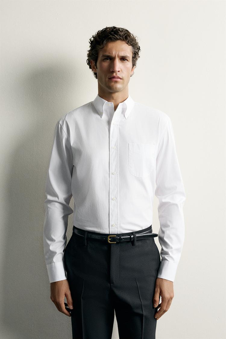 COTTON REGULAR FIT SHIRT