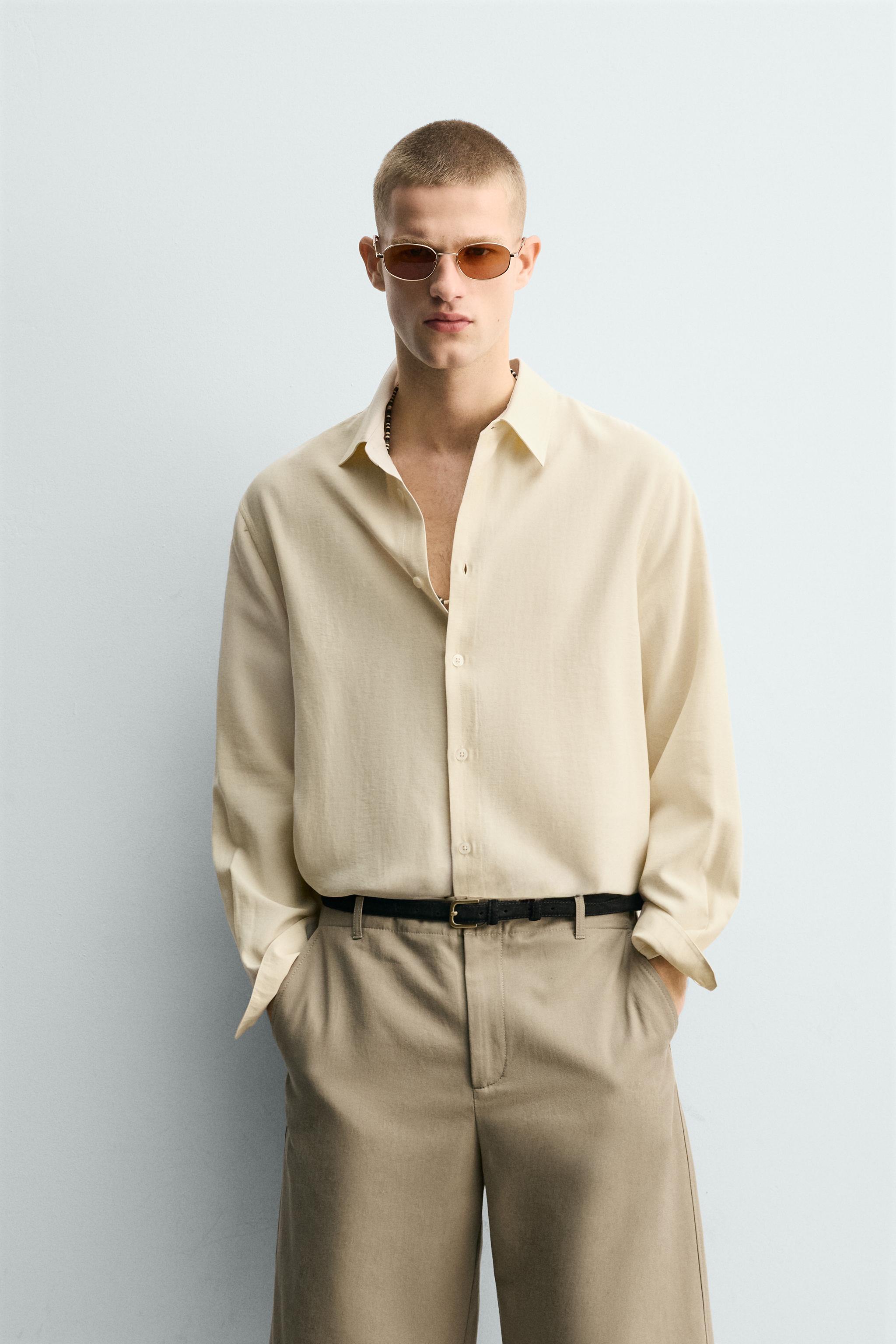 FLOWY VISCOSE SHIRT