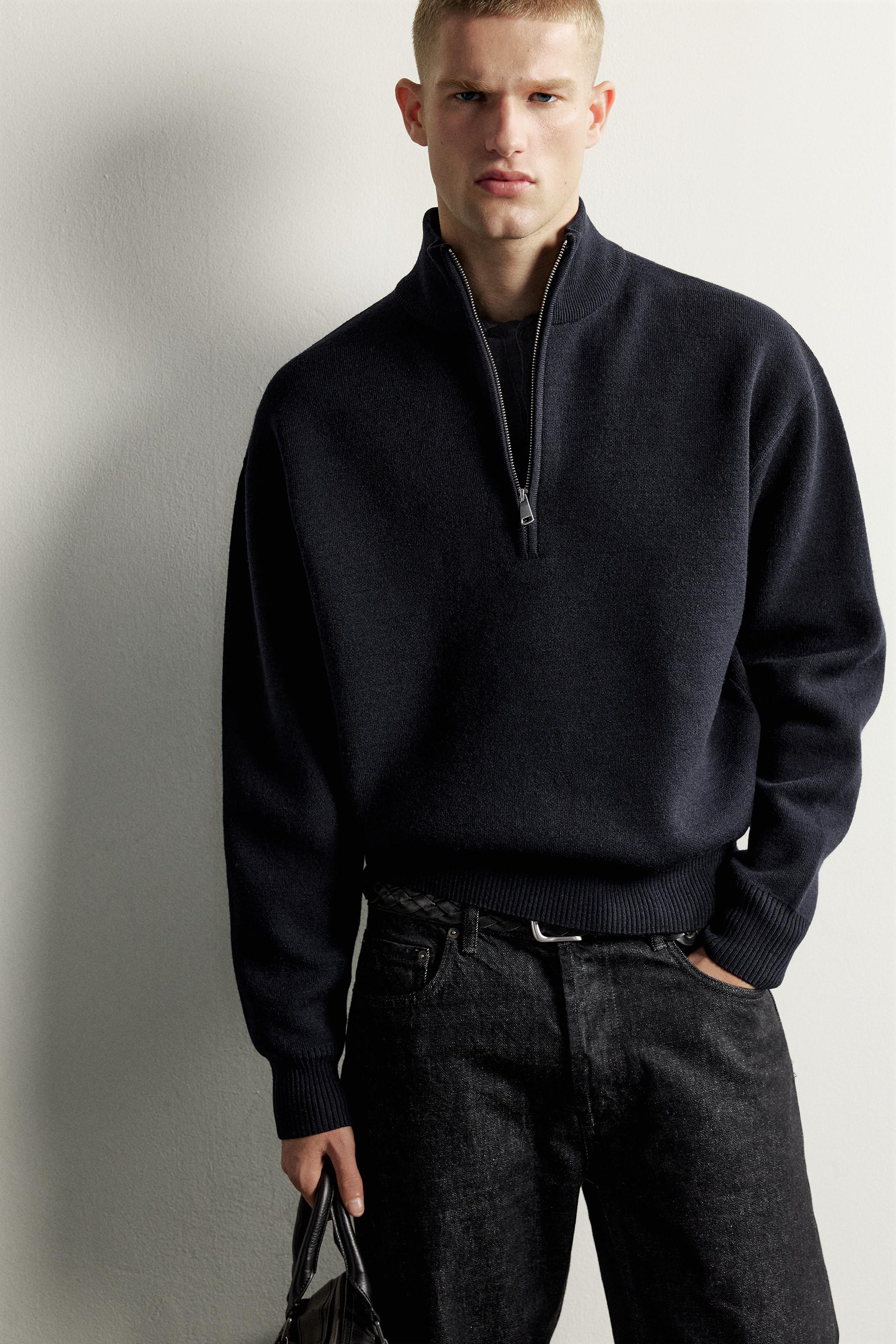 PULL COL ZIPPÉ SOFT