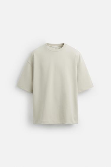 RELAXED FIT TECHNICAL SWEATSHIRT - Light grey by Zara - Image 6