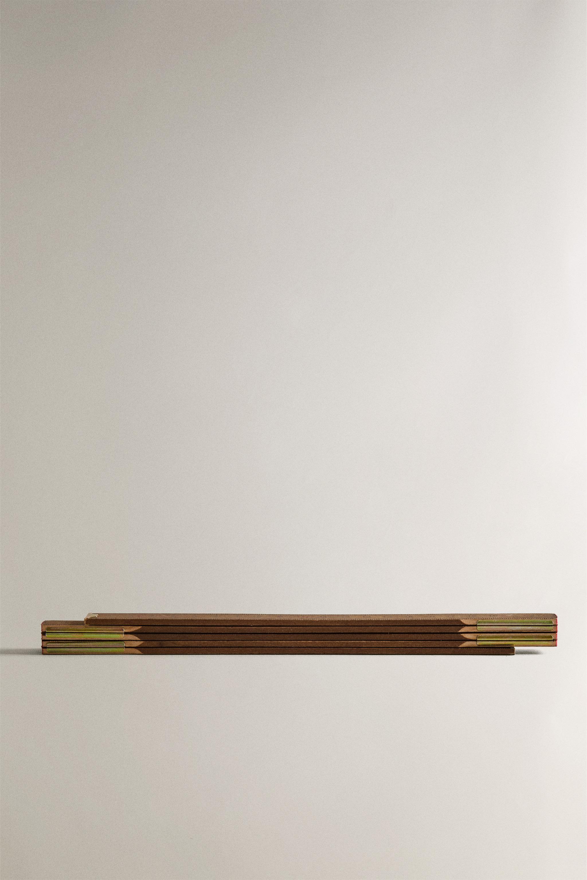 BIRCH WOOD FOLDING RULER