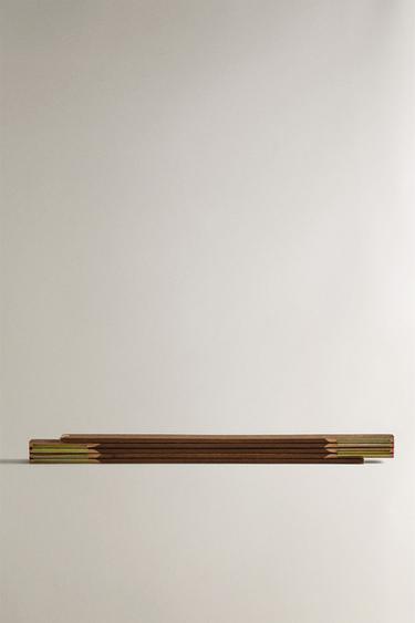 MÈTRE PLIANT BOIS BOULEAU - Marron de Zara - Image 3