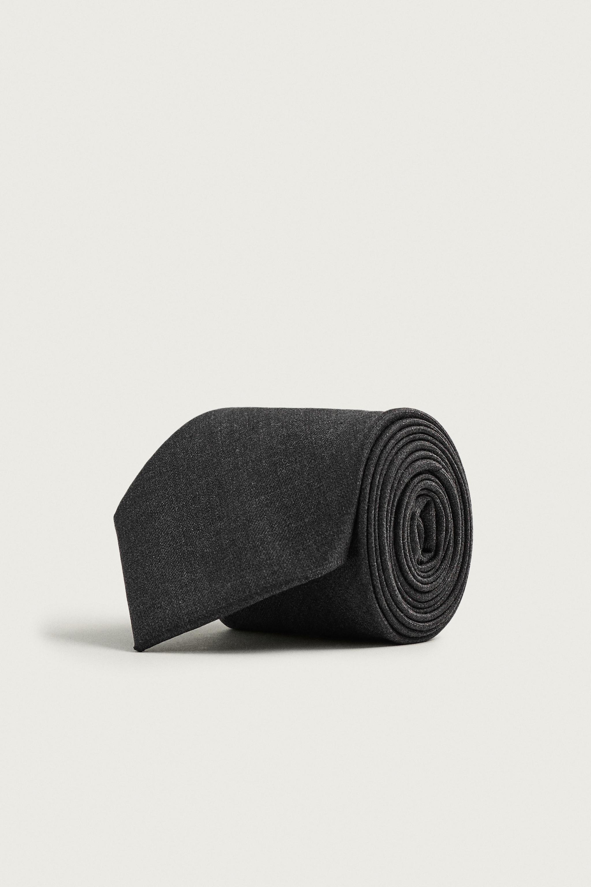 Zara %100 Yün Dokulu Kravat