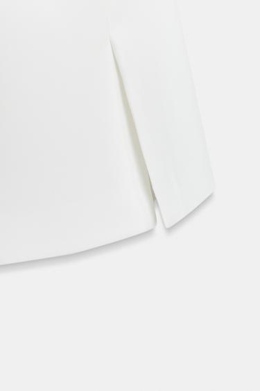 OBERTEIL MIT BALLONÄRMELN - Cremefarben von Zara
