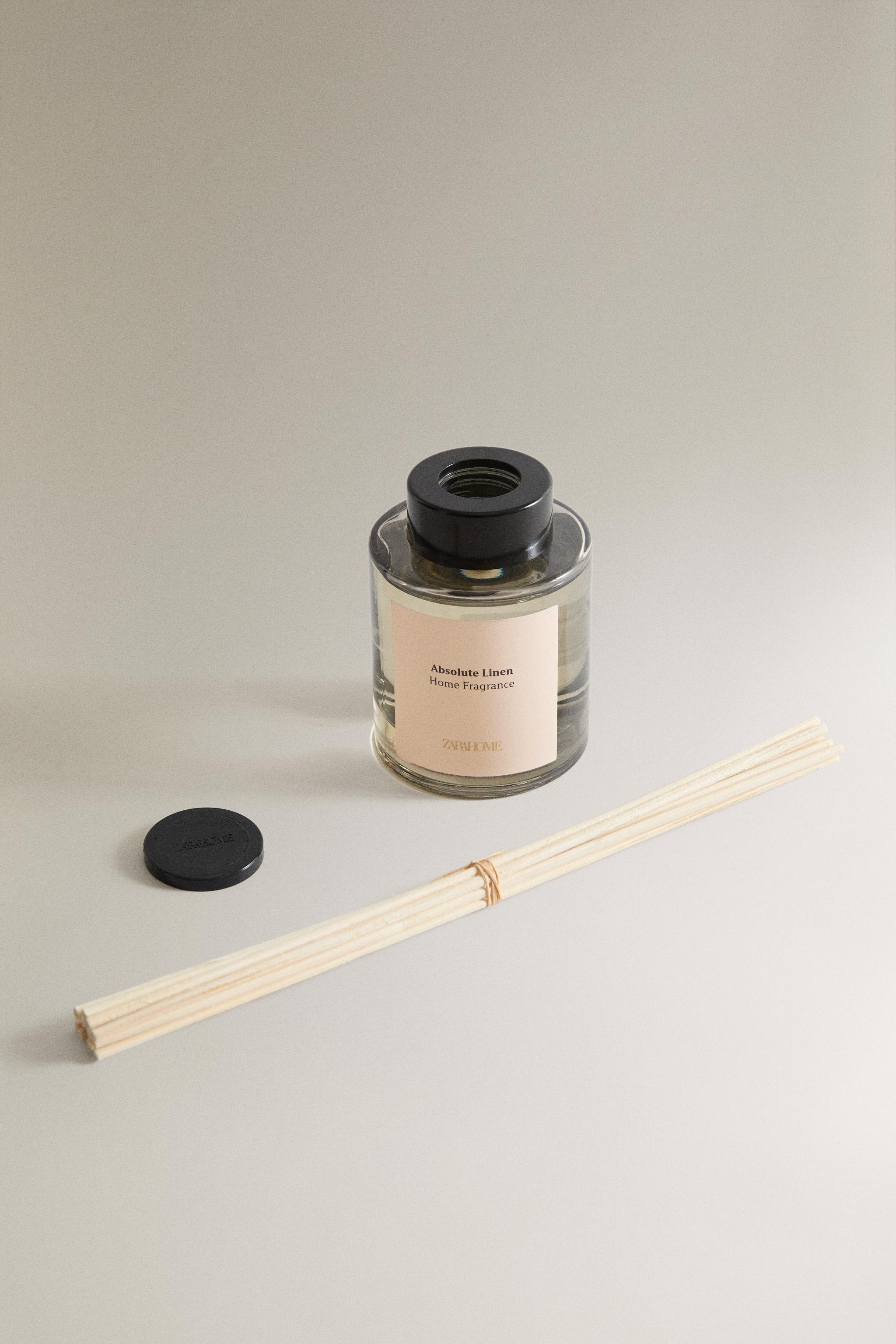 (100 ML) ABSOLUTE LINEN REED DIFFUSERS — Mustard