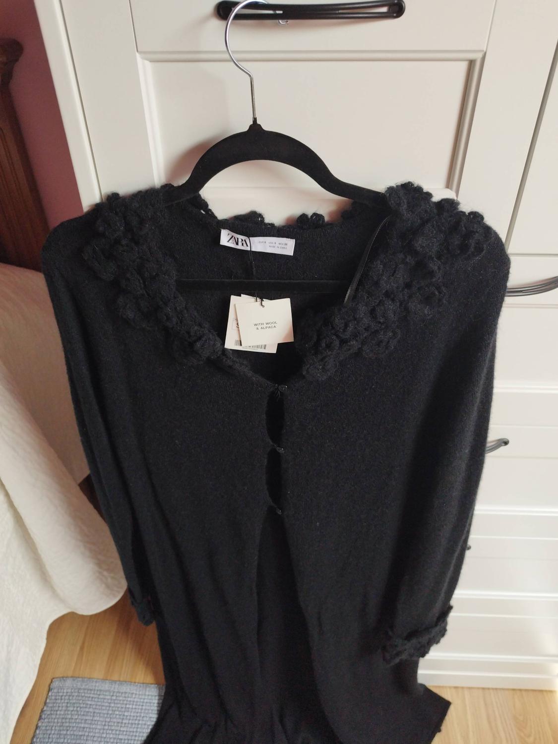 CROCHET FLOWER KNIT JACKET - Image 3