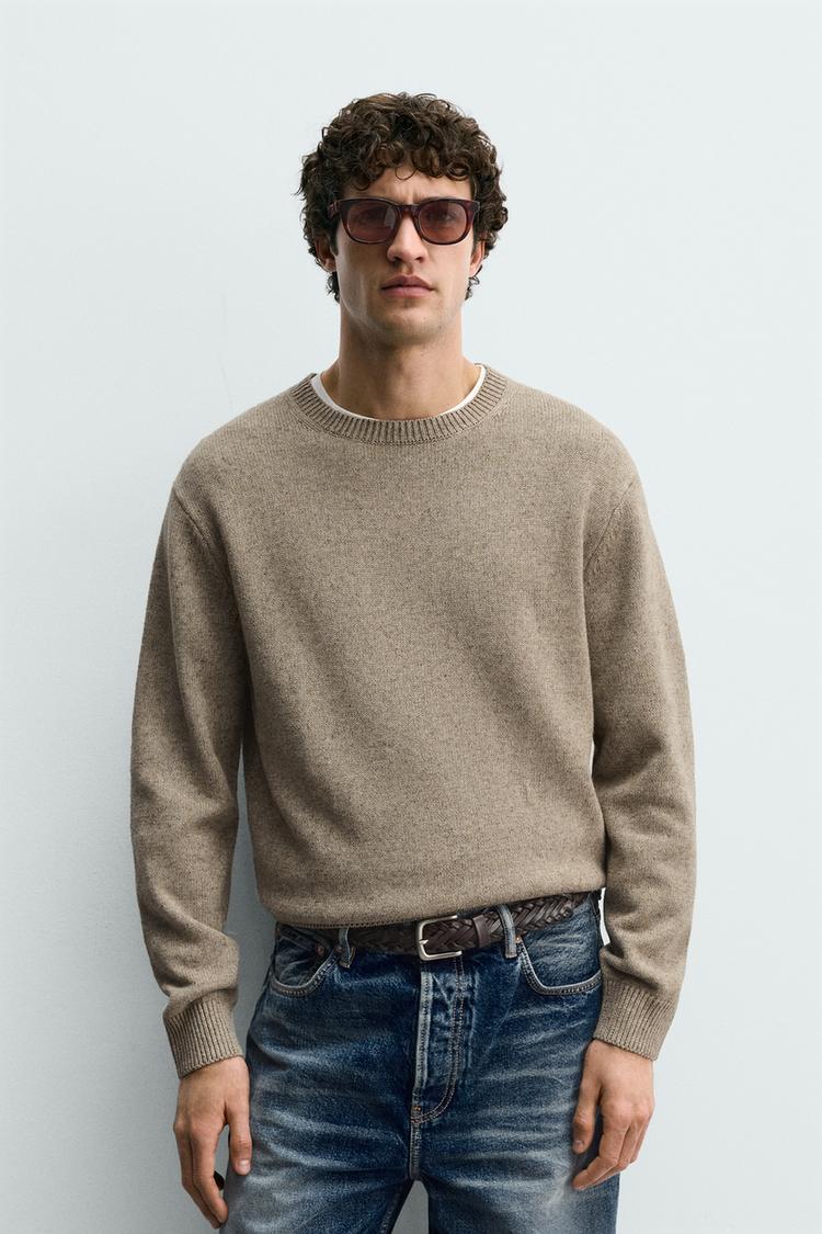 ZARA COTTON - LINEN JUMPER