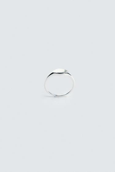 SIGNET RING - Silver by Zara - Image 1