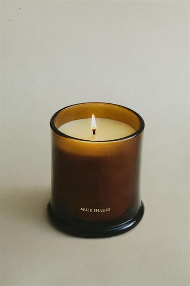 (350 G) BOUGIE PARFUMÉE MUSK SHADES - Jaune clair de Zara - Image 1