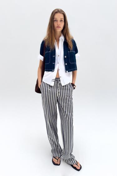 KURZES JEANSHEMD Z1975 - Blau von Zara - Bild 0