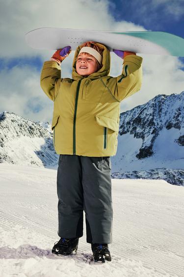 Zara WATER REPELLENT AND WINDPROOF BIB SKI COLLECTION - Anthracite grey
