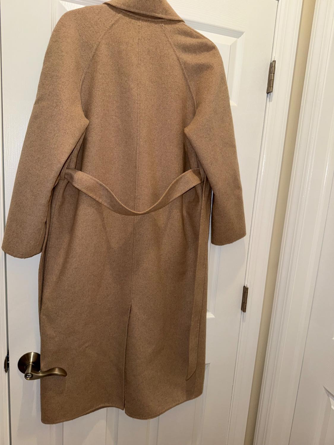 BELTED WOOL BLEND COAT - Image 3