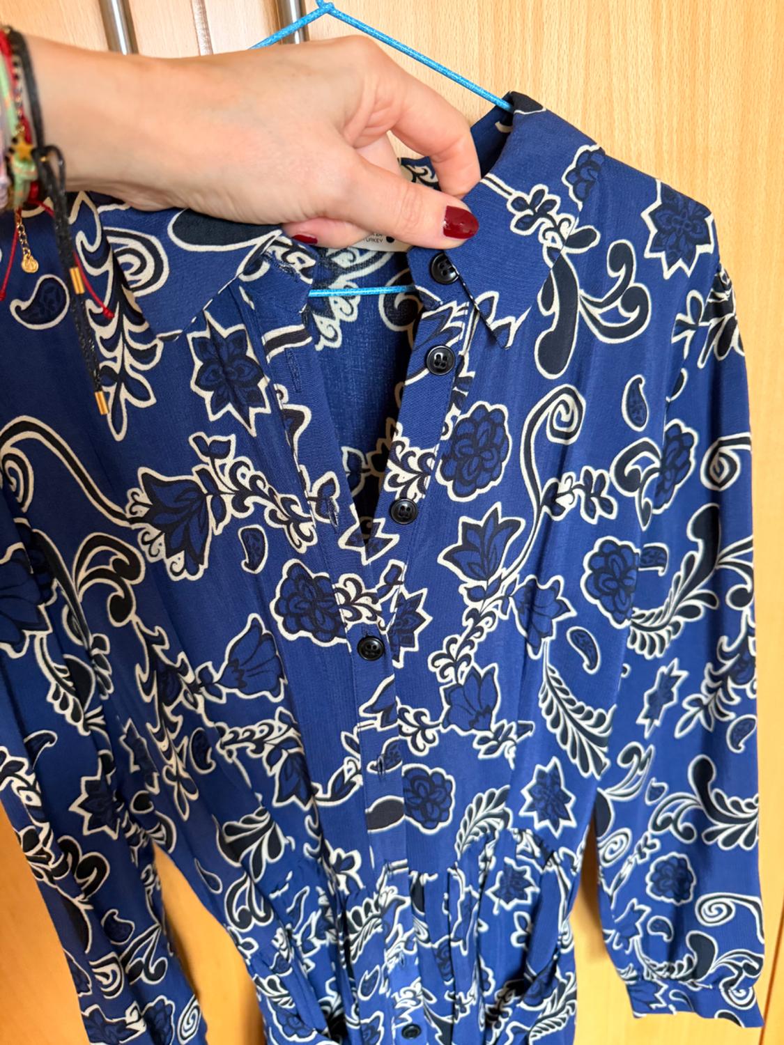PRINTED SHIRT DRESS - Image 4