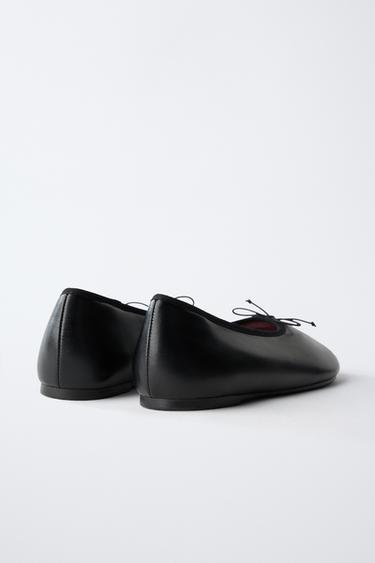 BASIC BALLET FLATS - Black by Zara - Image 4